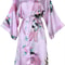 Floral Satin Kimono Robe For Women Bridal Bridesmaid Loungewear 8
