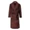 Plus Size Thick Flannel Mens Coral Fleece Kimono Bathrobe Loungewear 6