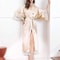 Silk Satin Lace Long Robe For Bride And Bridesmaids Wedding Getting Ready Robe 9