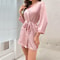 Womens Short Silky Satin Kimono Robe For Bride And Bridesmaids 3