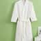 Unisex Cotton Waffle QuickDry Bathrobe For Couples AllSeason Home Spa Wear 6