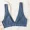 Womens Deep VNeck Seamless PushUp Bralette Wireless Lingerie Crop Top 10