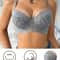 Womens 34 Lace PushUp Underwire Bra AntiSagging Breathable Comfort 8