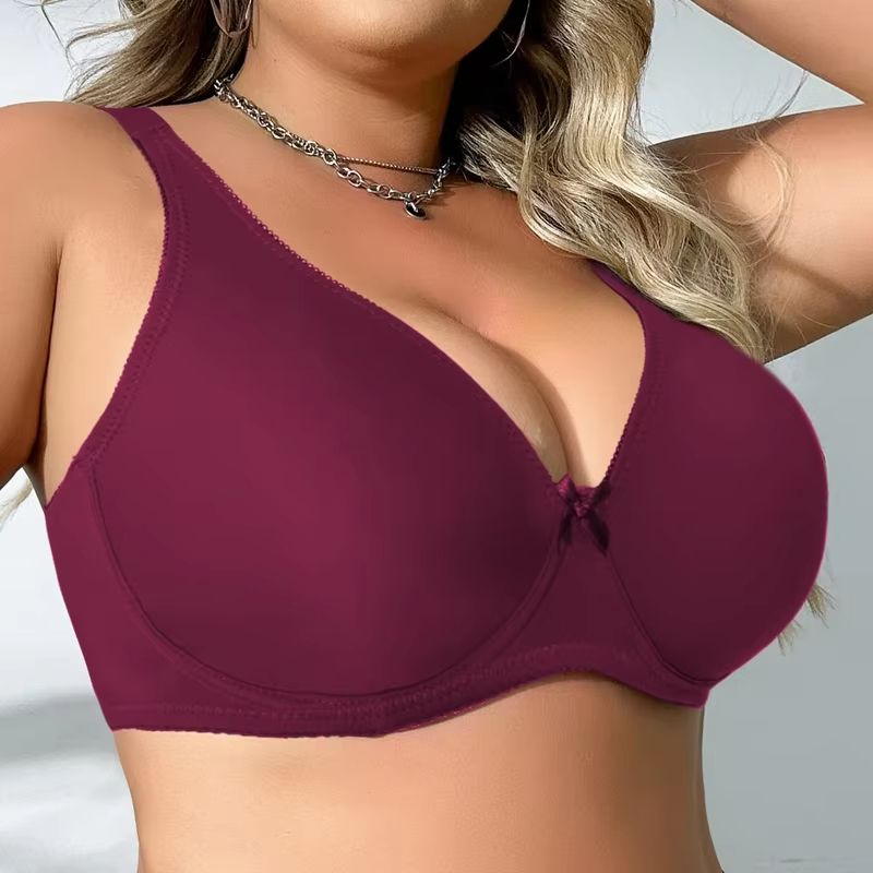 Beauwear Plus Size Underwire Bra For Big Bust Women Unlined Full Support Comfort Bra 6