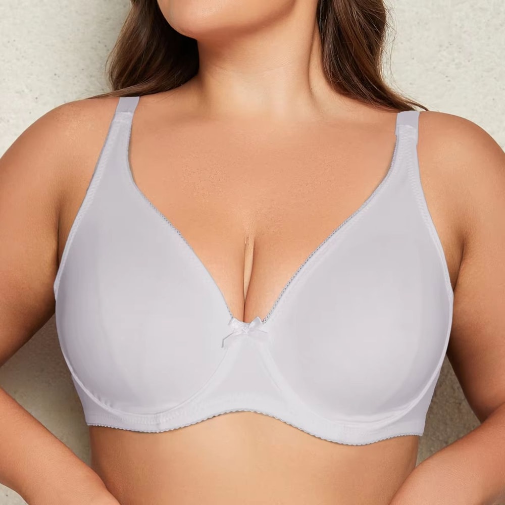 Beauwear Plus Size Underwire Bra For Big Bust Women Unlined Full Support Comfort Bra 8
