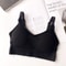 Womens Seamless Cotton Tube Top Sports Bra Crop Top Underwear 7