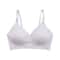 Womens Ice Silk Seamless WireFree Padded Bra With Wavy Edge Comfortable Support 8