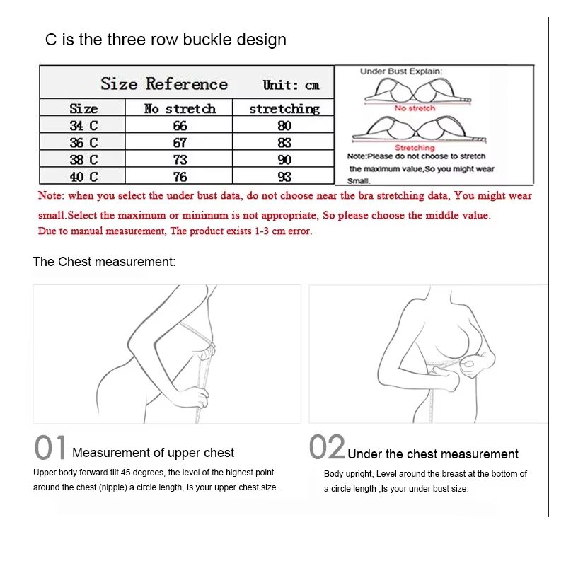 Womens Sexy Lace PushUp Bra With Embroidered Detail Padded Support And Underwire 5