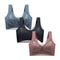 FallSweet Wireless Lace Push Up Bralette Set 3PCS Comfort Fit For Women 10
