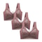 FallSweet Wireless Lace Push Up Bralette Set 3PCS Comfort Fit For Women 15