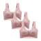 FallSweet Wireless Lace Push Up Bralette Set 3PCS Comfort Fit For Women 16