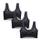FallSweet Wireless Lace Push Up Bralette Set 3PCS Comfort Fit For Women 18