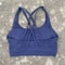 Solid Color Cross Back High Support Workout Bra For Women 9