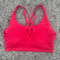 Solid Color Cross Back High Support Workout Bra For Women 17