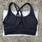 Solid Color Cross Back High Support Workout Bra For Women 22