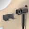 Wall Mounted Hair Dryer Holder MultiFunctional Storage Rack 3