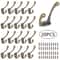 Heavy Duty Wall Mounted Coat Hooks 1020Piece Set Bronze Vintage Rack 8