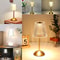 Rechargeable Alloy Touch Sensor LED Table Lamp With Adjustable Lighting 5