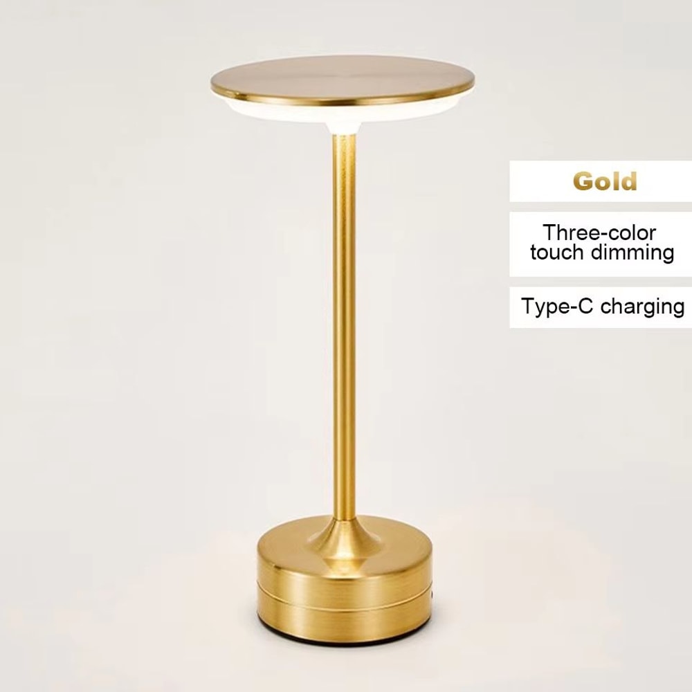 Wireless Touch LED Table Lamp USB Rechargeable Atmosphere Night Light 8