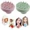 Silicone Shampoo Scalp Massage Brush For Hair Body 3
