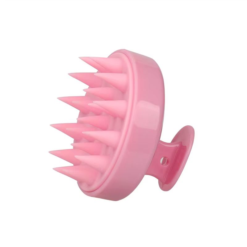 Silicone Shampoo Scalp Massage Brush For Hair Body 7