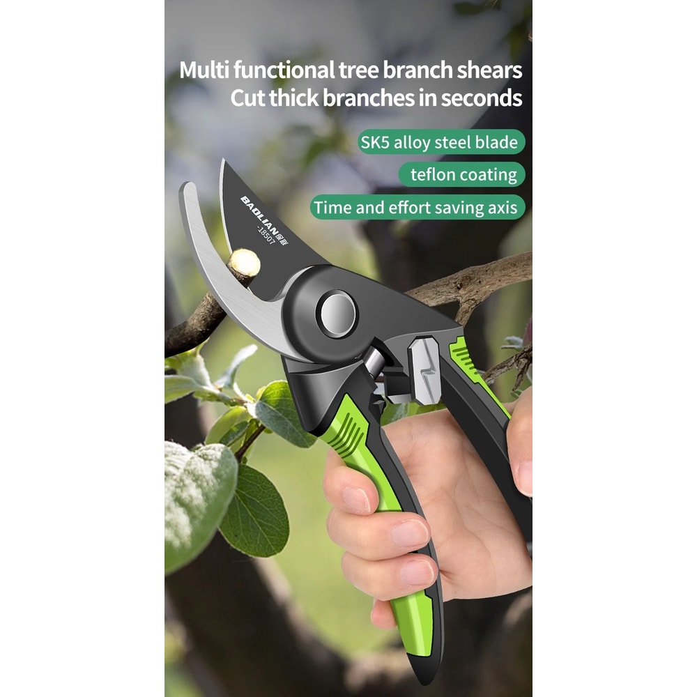 HeavyDuty Multifunctional Garden Pruning Shears Manual Trimmer 1