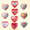 18Inch I LOVE YOU Heart Balloon Set 10Pack For Wedding Valentines Day 1