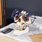 Resin Skull Shaped Glasses Storage Rack Halloween Home Decor 4