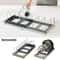 Expandable Stainless Steel Kitchen Cabinet Organizer For Pots Pans And Cutting Boards 4