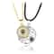 Magnetic Couple Matching Necklace Set With I Love You Projection Pendant 10