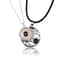 Magnetic Couple Matching Necklace Set With I Love You Projection Pendant 4
