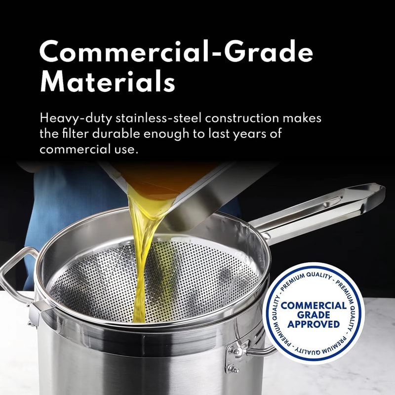 Stainless Steel Fine Mesh Bouillon Strainer And Cooking Filter Basket 3