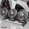 360 Adjustable TripleHead Car Fan 2Speed USB12V24V Silent Air Circulation Fan 10