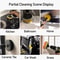 Electric Drill Scrubber Brush Kit For Carpet Glass Car Cleaning 2
