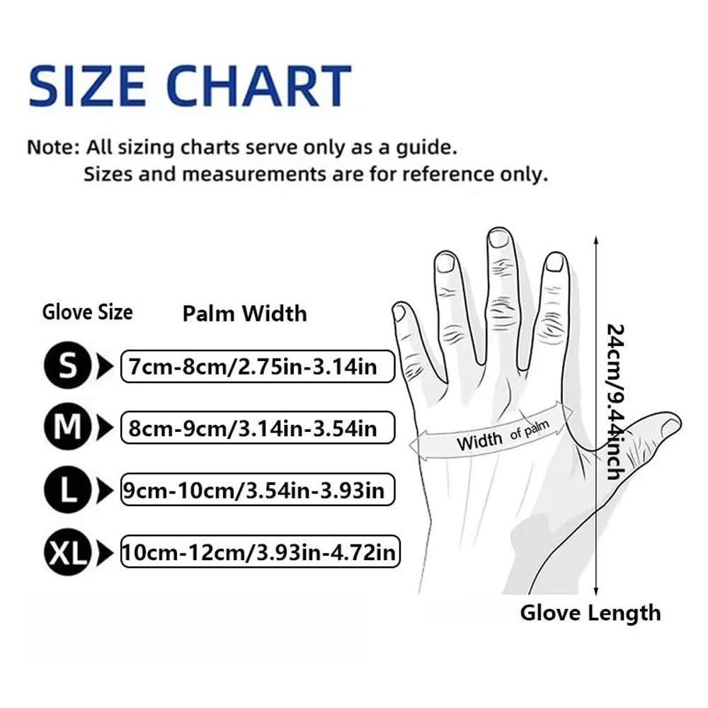 Disposable Black Nitrile Gloves 2050100Pack PowderFree LatexFree 1