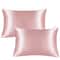 JuwenSilk Mulberry Silk Pillowcase Standard Queen Natural Silky Satin Pillow Cover 0