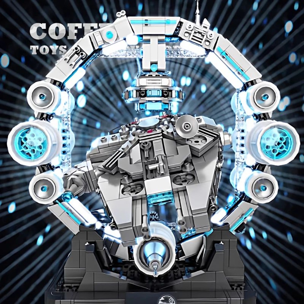 Star War Falcon Spaceship Building Blocks Set MOC Bricks Toy For Adults And Kids 1