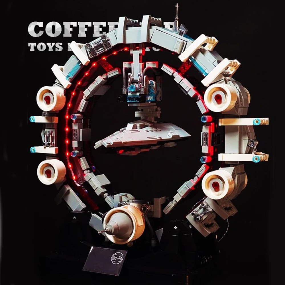 Star War Falcon Spaceship Building Blocks Set MOC Bricks Toy For Adults And Kids 3