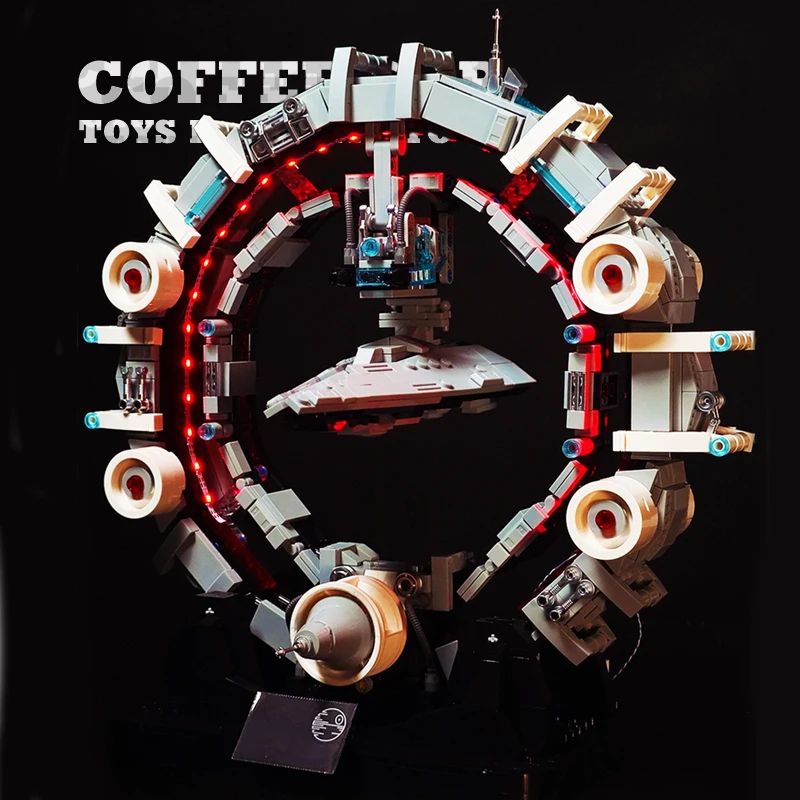 Star War Falcon Spaceship Building Blocks Set MOC Bricks Toy For Adults And Kids 3