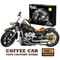 HighTech Retro Motorbike MOC Bricks Building Blocks Toy City Racing Motorcycle Model For Kids And 7