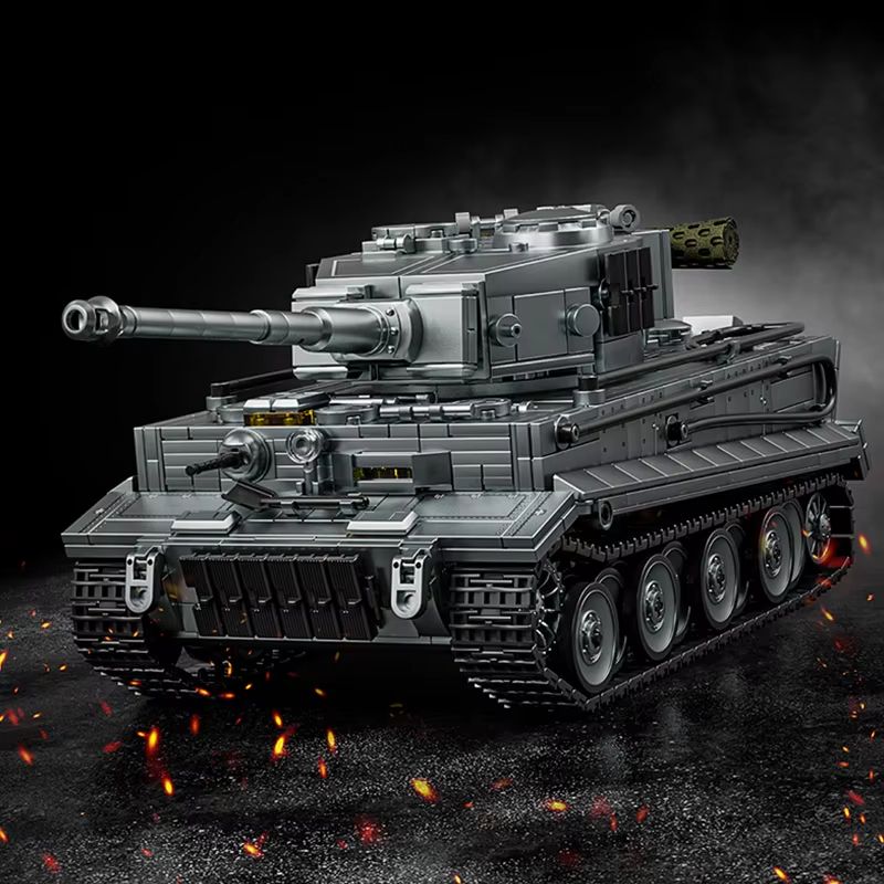 Classic Heavy Tank KV2 MOC Bricks Building Blocks Set WW2 Military Model For Kids And Adults 4