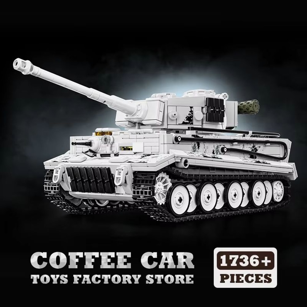 Classic Heavy Tank KV2 MOC Bricks Building Blocks Set WW2 Military Model For Kids And Adults 7