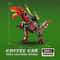Creative TRex And Mech Dinosaur MOC Bricks Building Kit 3D Dinosaur Robot Block Model For Kids And 6