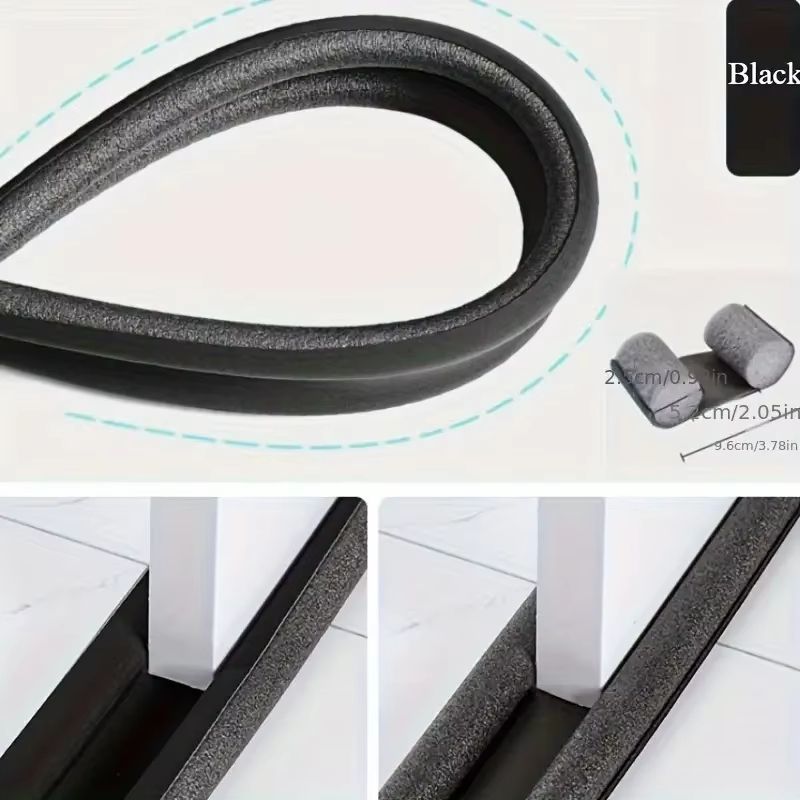 Door Bottom Sealing Strip For Soundproofing Wind And Waterproof Protection 13