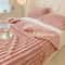 Multifunctional Thick Striped Blanket For Bed Cover Nap And Pet Use 11