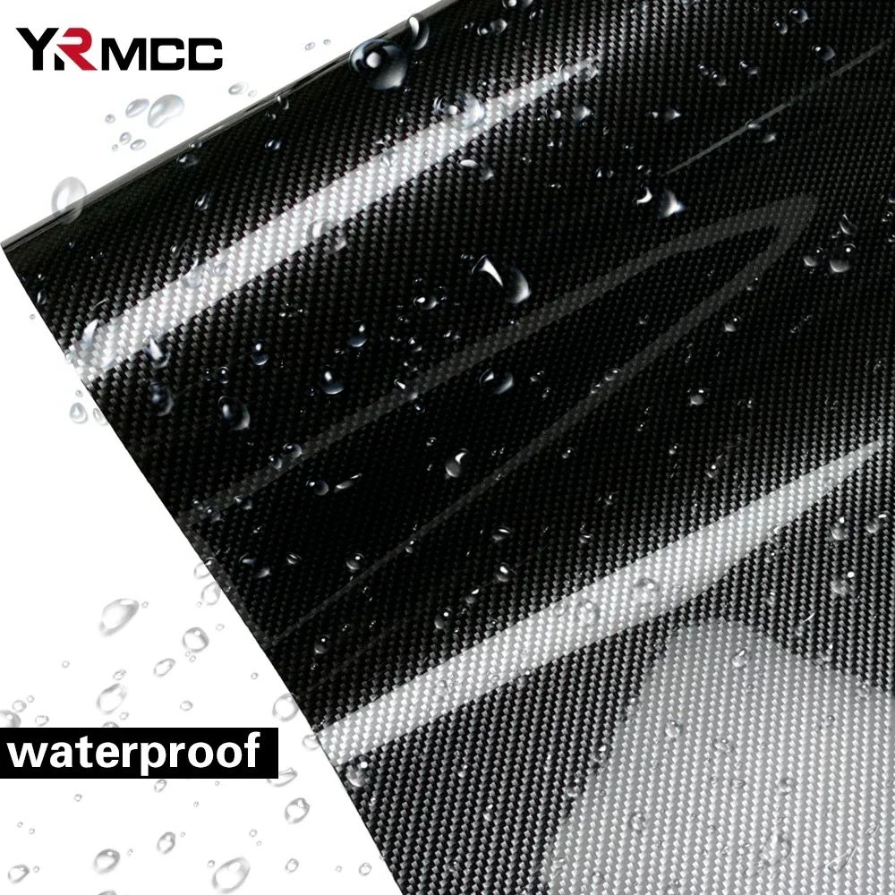 Carbon Fiber Vinyl Wrap Film 150x50cm Waterproof 3D 4D 5D 6D Car Sticker 4