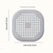 Square Silicone Drain Cover Hair Catcher For Bathroom And Kitchen 1