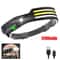 USB Rechargeable COB LED Headlamp With Motion Sensor For Camping And Outdoor Use 13