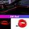 1640ft USB Powered Car Interior LED Strip Light Flexible Neon Ambient Lighting 7