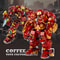 Superheroes Mecha DIY Robot Building Blocks Set 650 Pieces 0